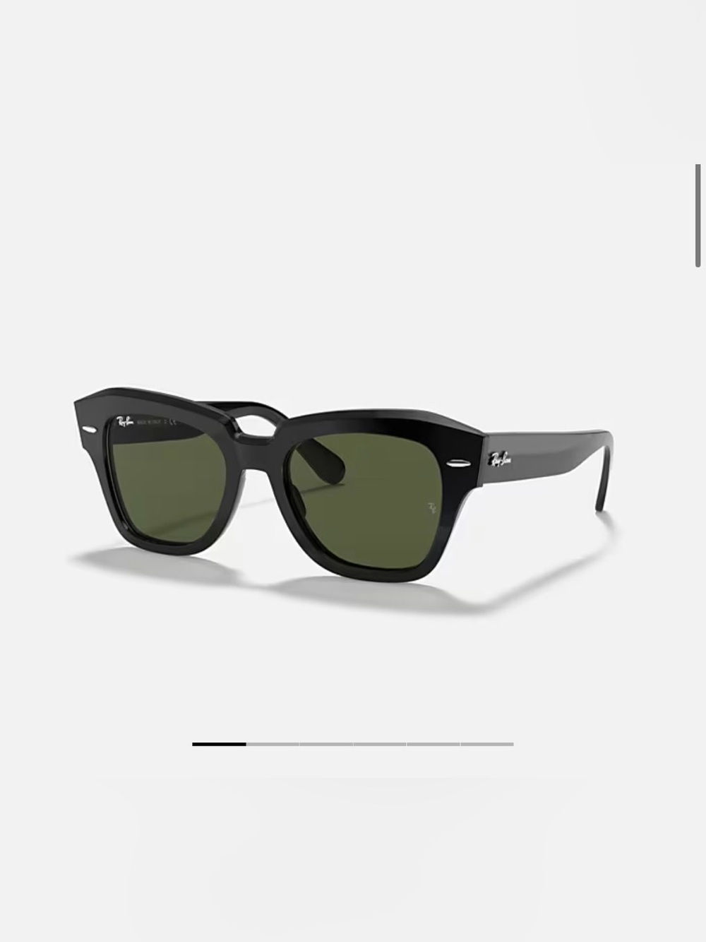 Ray Ban State Street Black Sunglasses RB2186